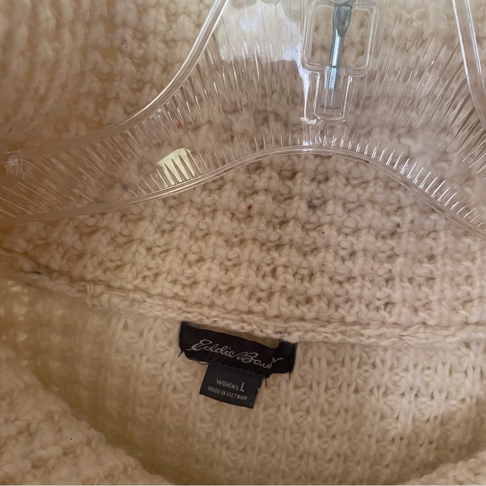 Eddie Bauer Wool Blend Knit Striped Sweater - Picture 10 of 11